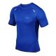 koszulka termoaktywna z krótkim rękawem BERENS Bigan - niebieska