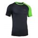 koszulka termoaktywna krótki rękaw BERENS 2Col - czarnaNB