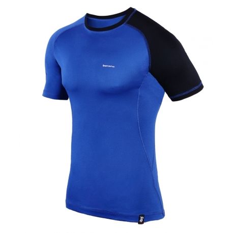 koszulka termoaktywna krótki rękaw BERENS 2Col - chaber