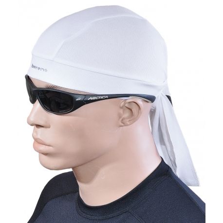 czapka bandamka termoaktywna BERENS BaseProtect - biała