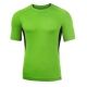 koszulka termoaktywna z krótkim rękawem BERENS BaseProtect - limonka-czarny