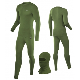 Wojskowa bielizna termoaktywna strecz BERENS Termolayer100 + czapka lub kominiarka gratis