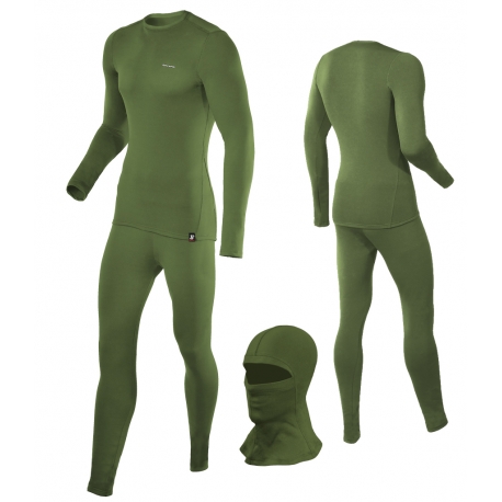 Wojskowa bielizna termoaktywna strecz BERENS Termolayer100 + czapka lub kominiarka gratis