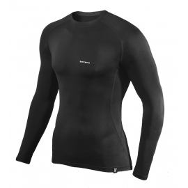 koszulka termoaktywna z długim rękawem BERENS BaseProtect - czarna