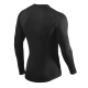 koszulka termoaktywna z długim rękawem BERENS BaseProtect - czarna