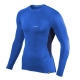 koszulka termoaktywna z długim rękawem BERENS BaseProtect - czarna