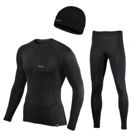 bielizna termoaktywna BERENS BaseProtect - czarny